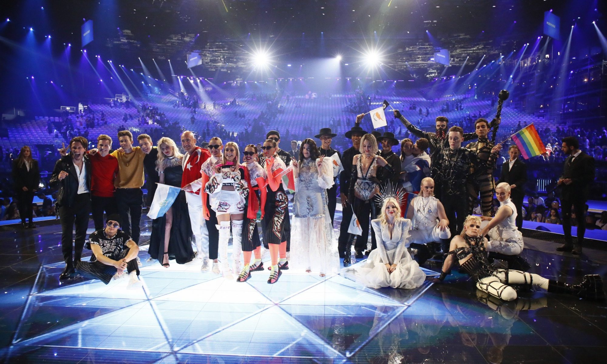 Die glücklichen Finalisten | Foto: Andres Putting/EBU